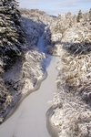 Frozen River Garry, Tayside by Dave Banks