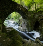 Bridge over River Braan, the Hermitage, Tayside by Dave Banks
